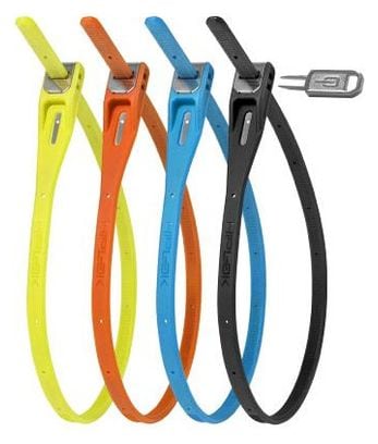 Candado de cable Hiplock Z Lok Multicolor (x4)