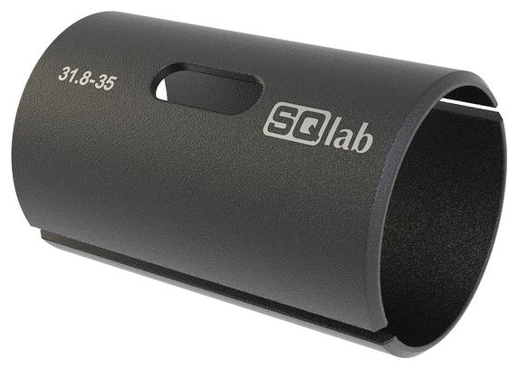 SQlab Aluminium 31,8 tot 35 mm steel verloopstuk