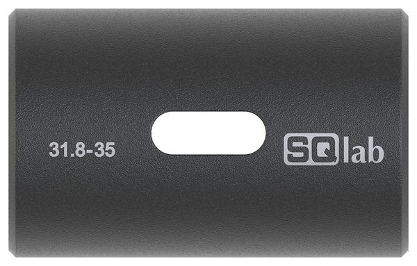 SQlab Aluminium 31,8 tot 35 mm steel verloopstuk