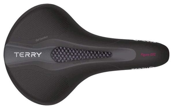 TERRY Selle de vélo Figura GTC Max gel Femmes - noir