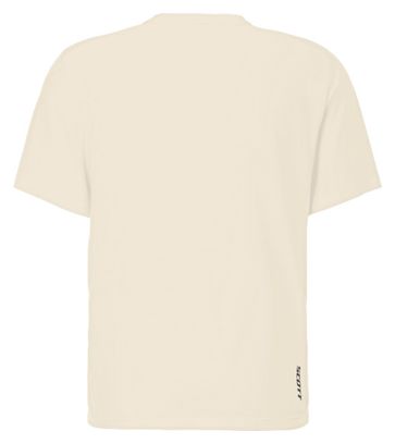 Maglia a maniche corte Scott Endurance LT beige da uomo 