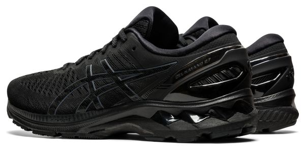 Wiederaufbereitetes Produkt - Paar Asics Gel Kayano 27 Laufschuhe Schwarz Herren