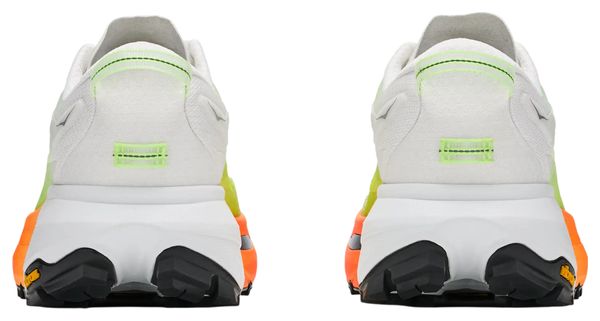 Zapatillas de trail Hoka Mafate 5 blancas/naranjas para hombre