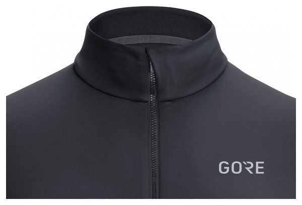 Langarm Jersey GORE Wear C3 Thermo Schwarz