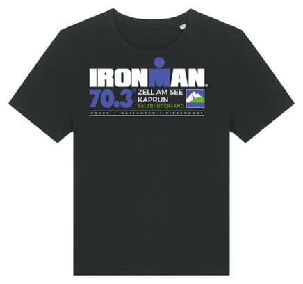 Ironman 70.3 Zell Am See Kurzarm T-Shirt Schwarz Damen