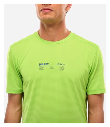 Heren groen Millet Intense Essential t-shirt