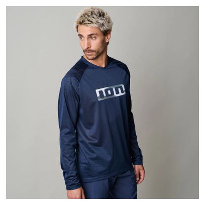ION Logo Blue Unisex Long-Sleeved Jersey