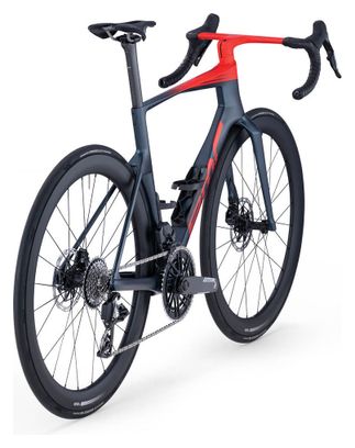 Vélo de Route BMC Teammachine R 01 Three Sram Force AXS 12V 700mm Bleu/Rouge 2026
