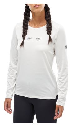 Millet Intense Technisch T-shirt met lange mouwen voor dames Wit 