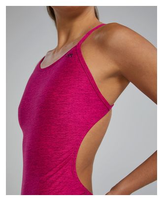 Maillot de bain Tyr Durafast Elite Cutoutfit Lapped Rose Femme