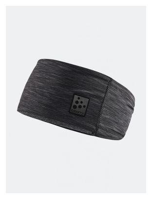 Craft Diadema con forma de microfibra Negro Unisex