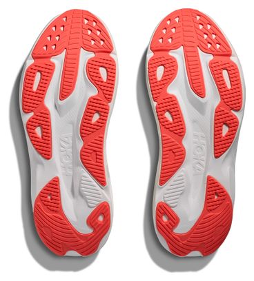 Zapatillas de running Hoka Skyflow amarillas/rojas para mujer