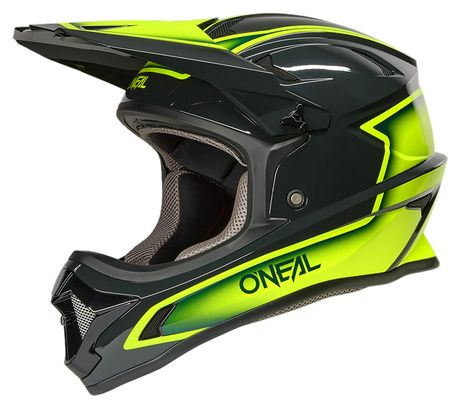 O'Neal Sonus Slick Integral Casco grigio/giallo fluorescente