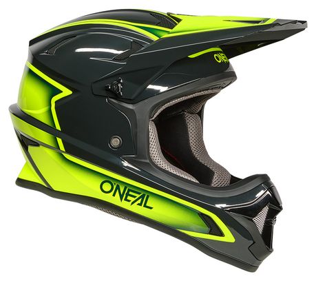 O'Neal Sonus Slick Integral Casco grigio/giallo fluorescente
