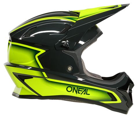 O'Neal Sonus Slick Integral Casco grigio/giallo fluorescente