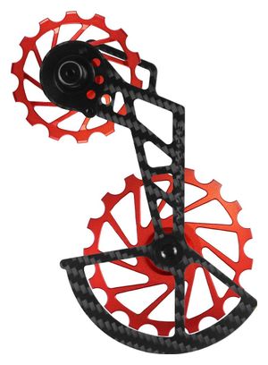 Chape de dérailleur Nova Ride Shimano Ultegra / Dura-Ace 11 vitesses Rouge