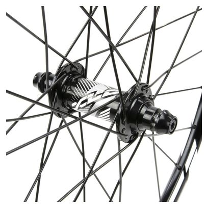 Pair of Excess XLC-1 20' Wheels | 451x19.5mm | 36 Holes Black / White
