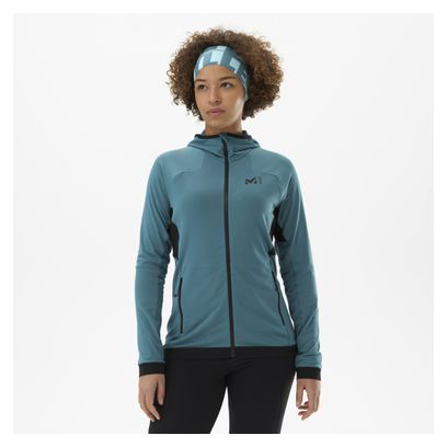 Millet Seneca Hybrid Hoodie Donna Blu