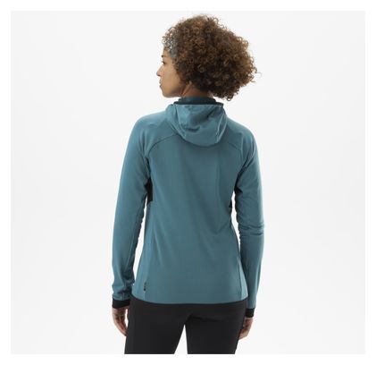Millet Seneca Hybrid Hoodie Donna Blu