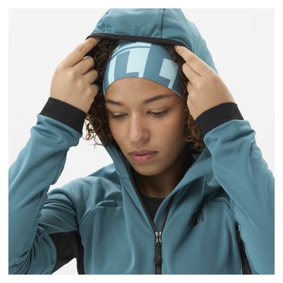 Millet Seneca Hybrid Hoodie Donna Blu