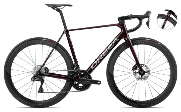 Orbea Orca M20iLTD Rennrad Shimano Ultegra Di2 12S 700 mm Weinrot 2024