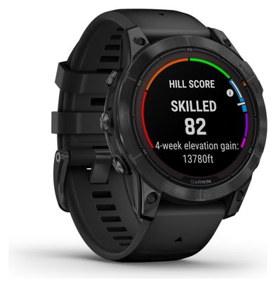 Montre de Sport Garmin fēnix 7 Pro Solar Edition Gris Slate Noir