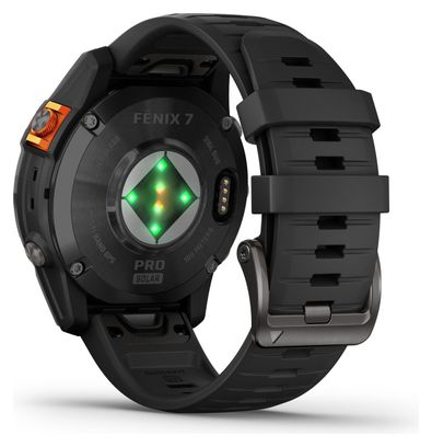 Montre de Sport Garmin fēnix 7 Pro Solar Edition Gris Slate Noir