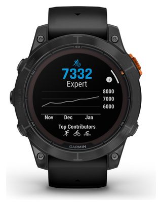 Montre de Sport Garmin fēnix 7 Pro Solar Edition Gris Slate Noir