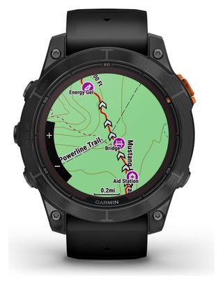 Montre de Sport Garmin fēnix 7 Pro Solar Edition Gris Slate Noir