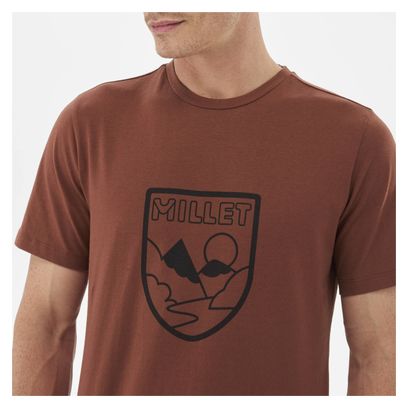 Millet Cimai Print T-shirt Bruin