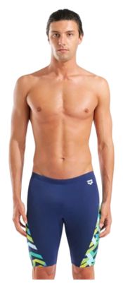 Camiseta Jammer Arena, textura azul/multicolor, para hombre