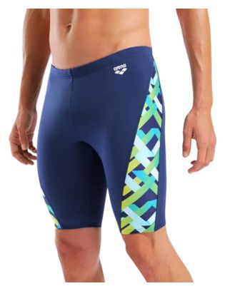 Camiseta Jammer Arena, textura azul/multicolor, para hombre