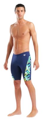 Camiseta Jammer Arena, textura azul/multicolor, para hombre
