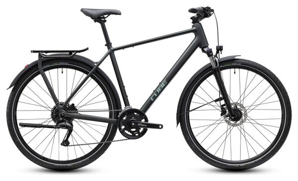 Citybike Cube Kathmandu One Shimano Cues 9V 700 mm Schwarz 2027