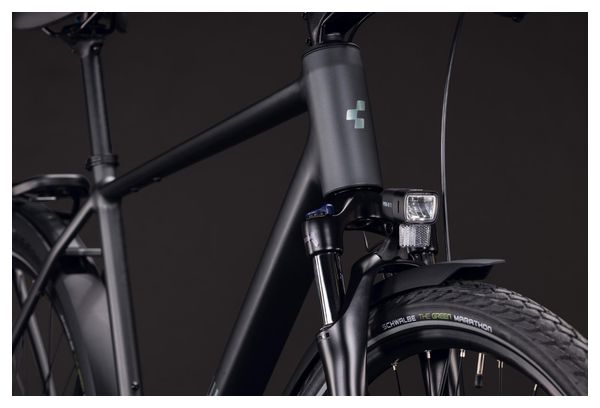 Citybike Cube Kathmandu One Shimano Cues 9V 700 mm Schwarz 2027