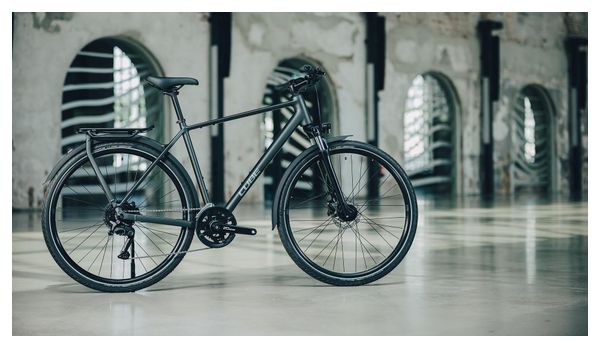 Citybike Cube Kathmandu One Shimano Cues 9V 700 mm Schwarz 2027