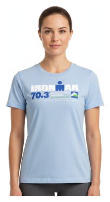 Maglietta a maniche corte Sky Blue Ironman 70.3 Zell Am See da donna