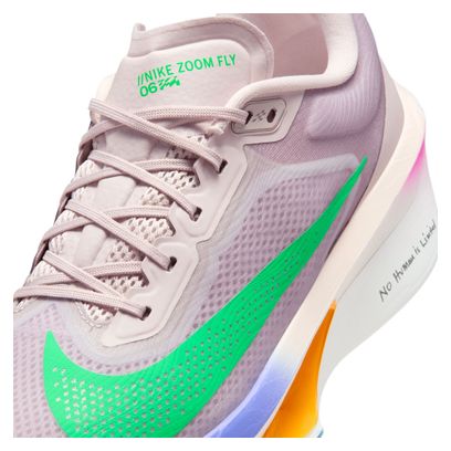 Nike Zoom Fly 6 'Eliud Kipchoge' hardloopschoenen voor heren, beige/veelkleurig