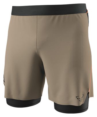 Heren Dynafit Alpine Pro Bruin 2-in-1 Short