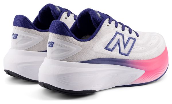 New Balance FreshFoam X More v6 Laufschuhe für Damen, Weiß/Blau/Rosa