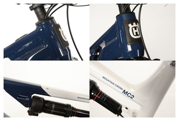 Husqvarna Mountain Cross MC2 Sram SX Eagle 12V 630 Wh 29''/27.5'' Blauw/Wit 2023