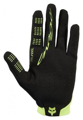 Fox Flexair Lunar Long Gloves Black/Yellow