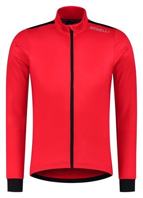 Maillot Manches Longues Velo Rogelli Core Homme Rouge