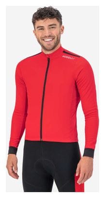 Maillot Manches Longues Velo Rogelli Core Homme Rouge