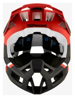 100% Trajecta Fidlock Cargo Full Face Helmet Red