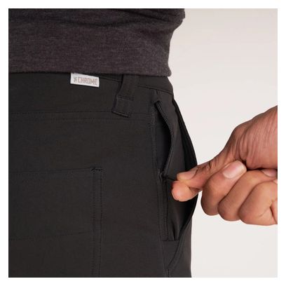 Pantaloni Brannan Cromati Neri