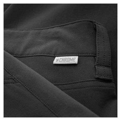 Pantaloni Brannan Cromati Neri