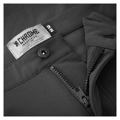 Pantaloni Brannan Cromati Neri
