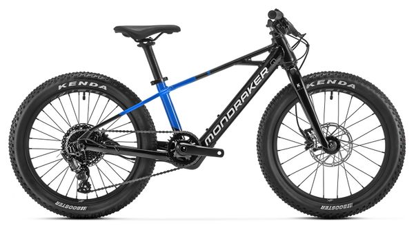 Mondraker F-Play 20 Microshift 11V Zwart Blauw 2024 Semi-Rigide Elektrische Mountainbike voor kinderen