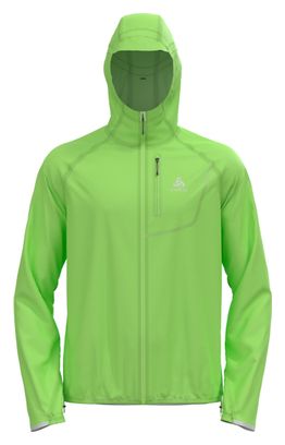 Odlo Zeroweight Dual Dry Performance Knit Running Jacket Green Alltricks